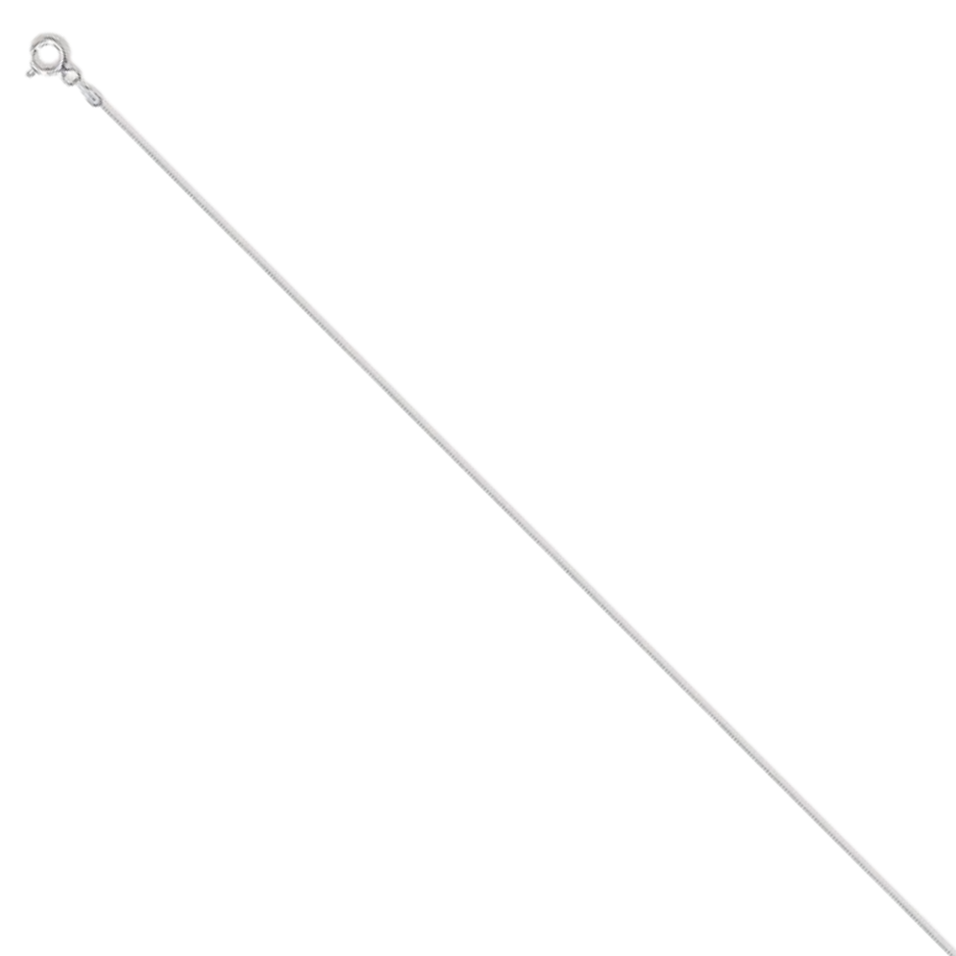 925 Sterling Silver 0.5mm Curb Chain